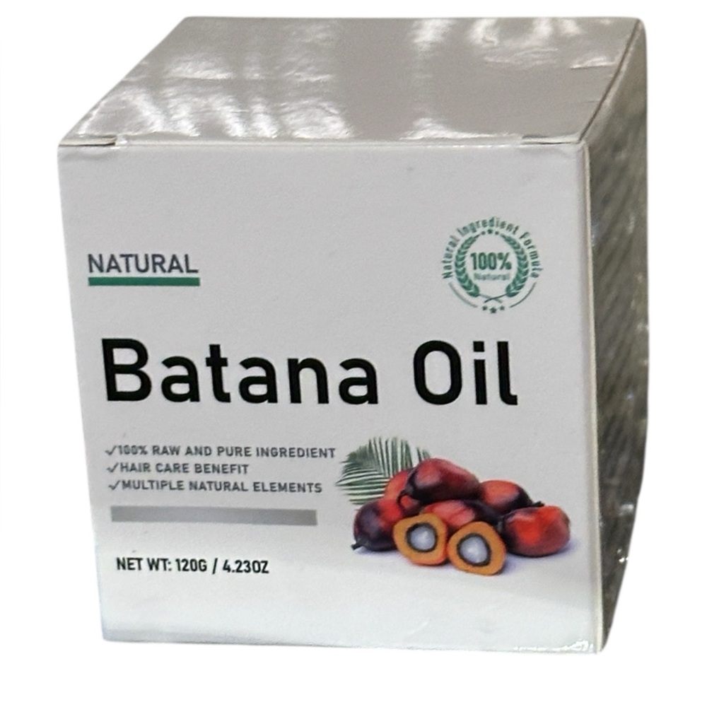 NIB Batana Oil, a natural, raw, and unrefined hair and skin care product.